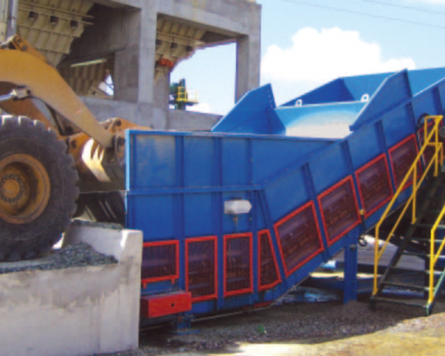 Alimentateur de surface mobile