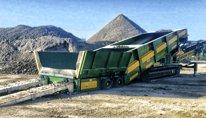 JXLD-1000 Gerbeur de déchargement mobile sur chenilles